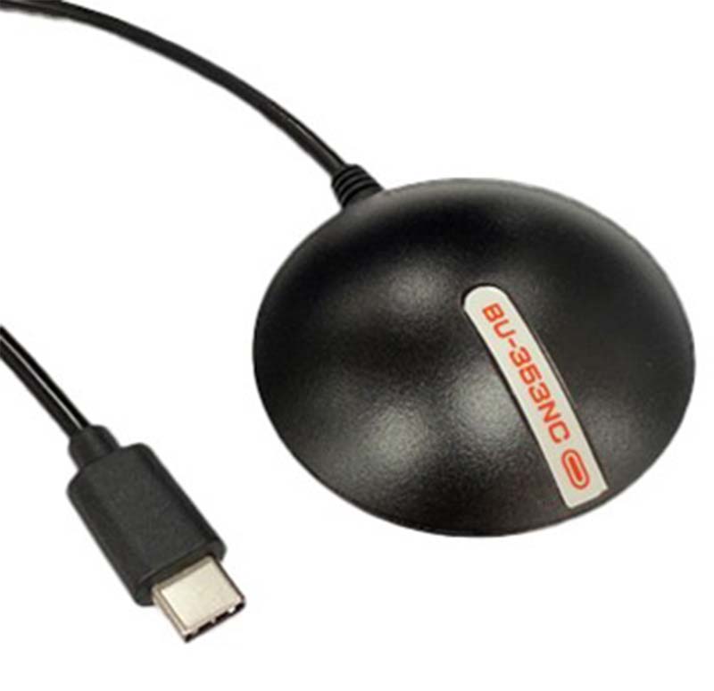 Globalsat BU-353NC <b>USB-C</b> GPS RECEIVER (GPS, SBAS, NMEA)